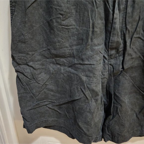 Daniel Cremieux Collection Men's 100% Linen Shorts Black Leisure Casual Size 38 - Picture 3 of 9